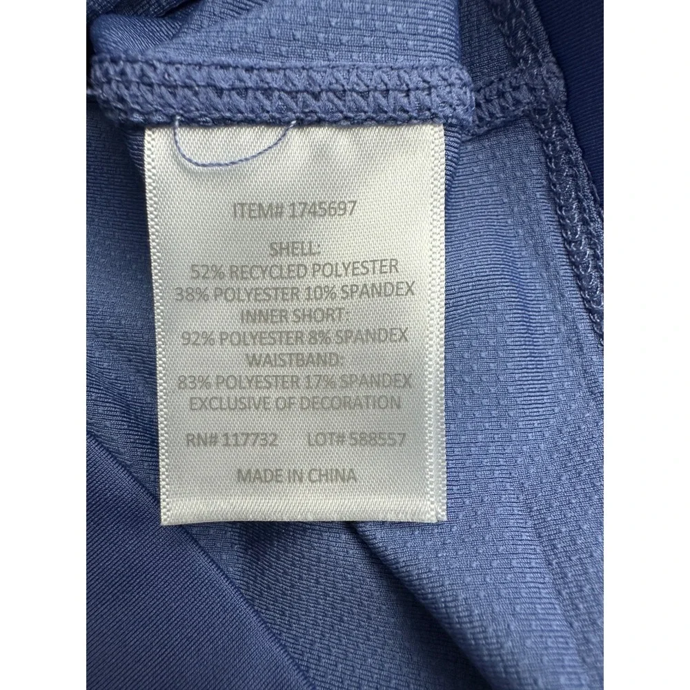 Gerry Skort Women Medium Blue Cargo Pockets Active Hiking Drawstring